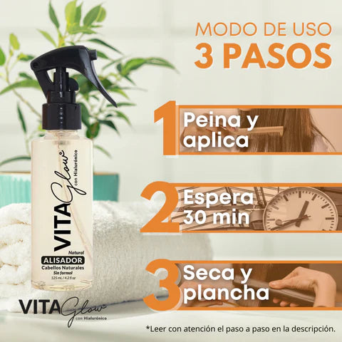 ALISADOR PARA CABELLO VITAGLOW