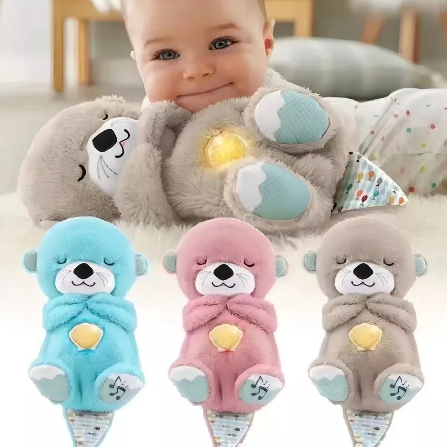 PELUCHE DE NUTRIA RELAJANTE