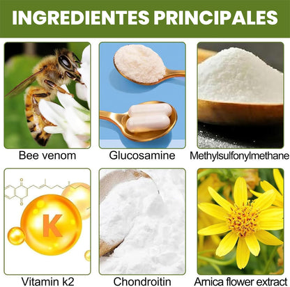 CREMA BEEVANA PARA DOLORES E HINCHAZÓN DE ARTICULACIONES