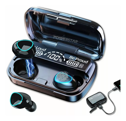 AUDÍFONOS BLUETOOTH M10 RECARGABLES CON POWER BANK